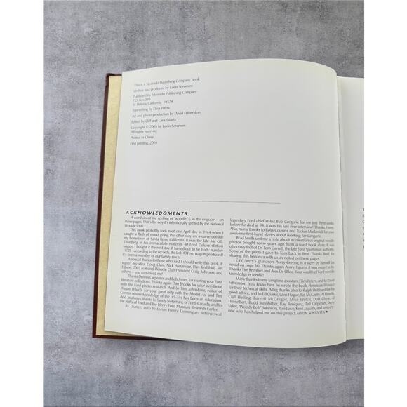 Famous Ford Woodies Special Edition by Lorin Sorensen SIGNED ltd ed #984/1850 - Picture 5 of 6